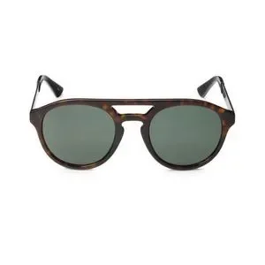 GUCCI 53mm round Aviator Sunglasses GUCCI GG0984S-002 Unisex Pilot Designer Sunglasses in Gold  main image 4